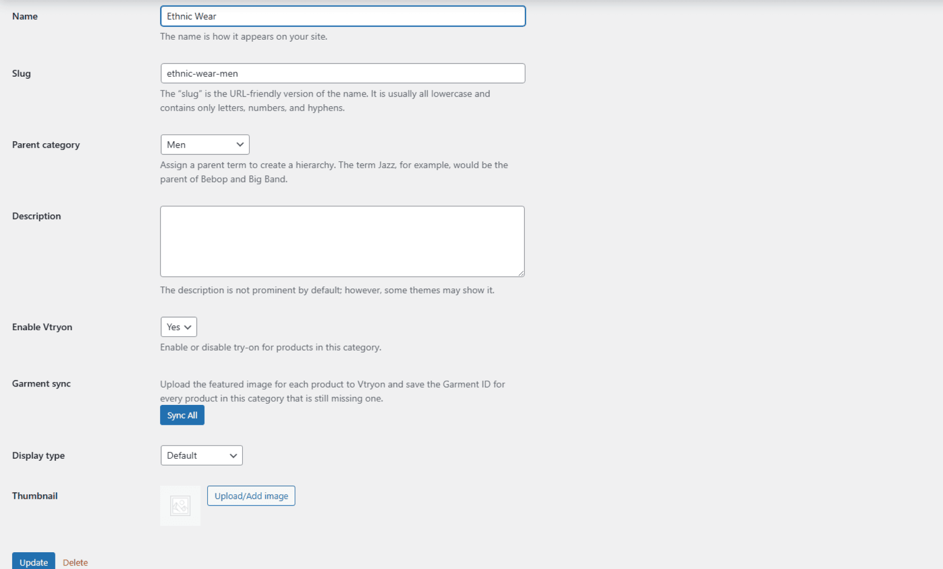 Sync all products in a WooCommerce category