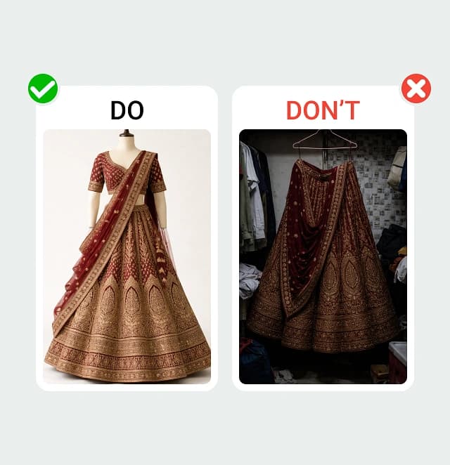 Use a Plain Background