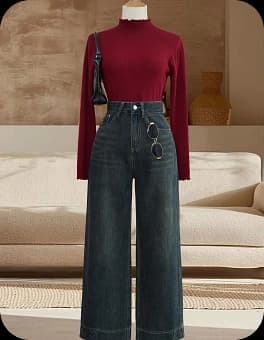Strong outfit example