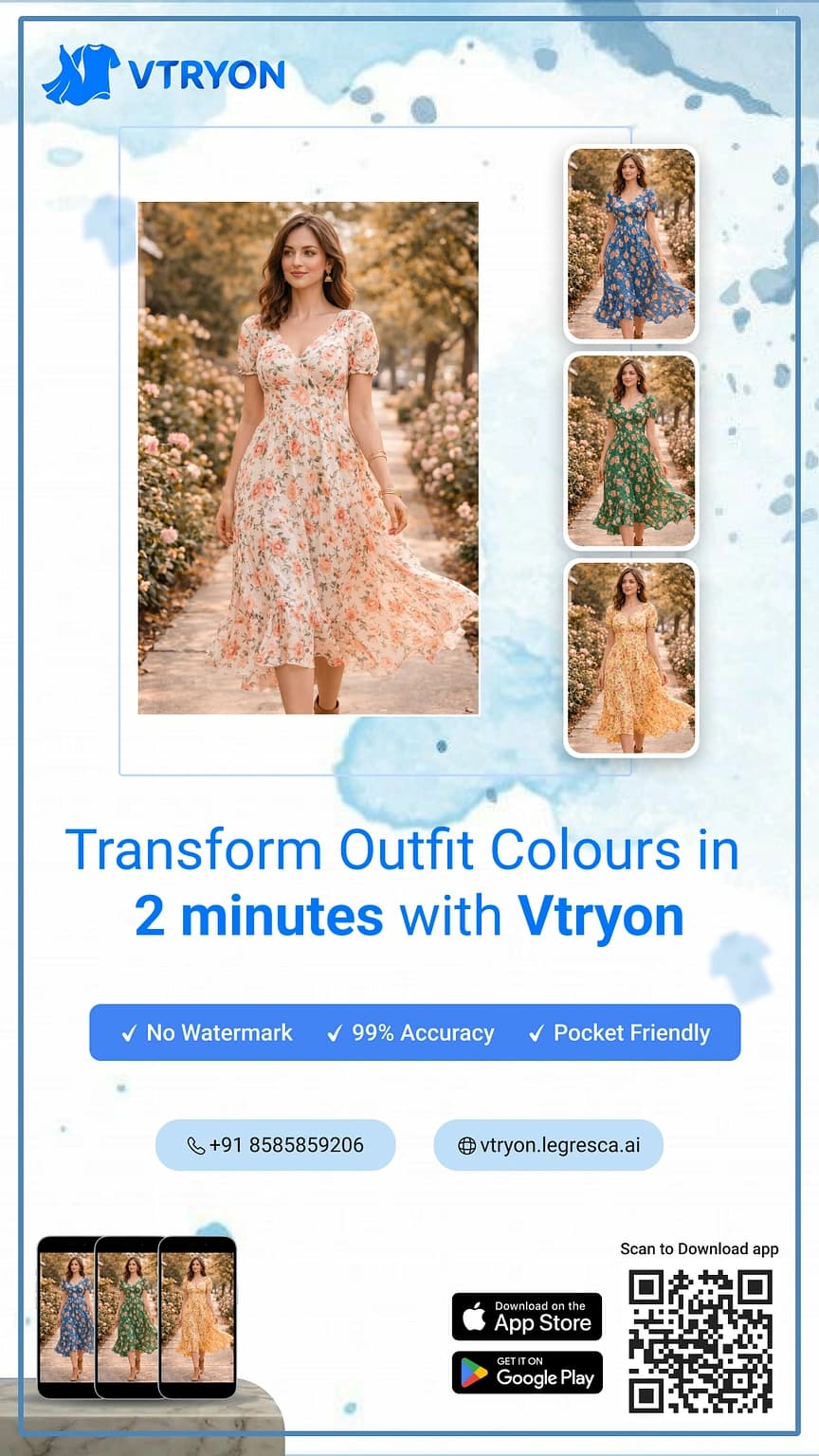 Create New Color Variations from the Same Model Pose