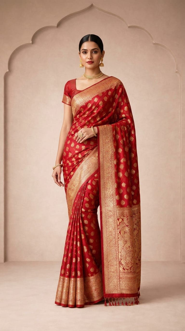 Silk Saree Generated